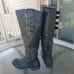 Womens 8 tall black boots